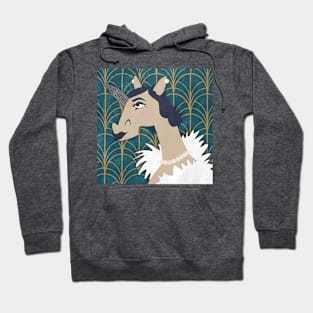 Feeling Art Deco Unicorn Hoodie